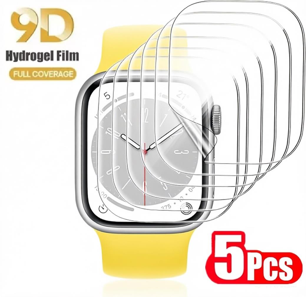 Hydrogel Screen Protector - 5 Adet Hidrojel Film Apple Watch