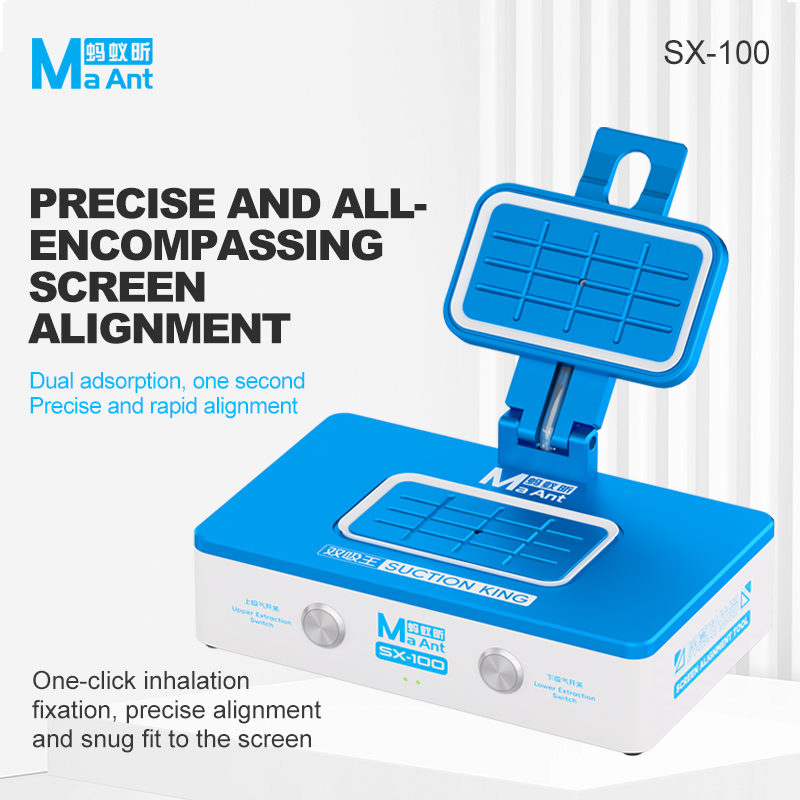 Screen Alignment Tool - MAANT SX-100 Çift Bağımsız Vakum Pompalı