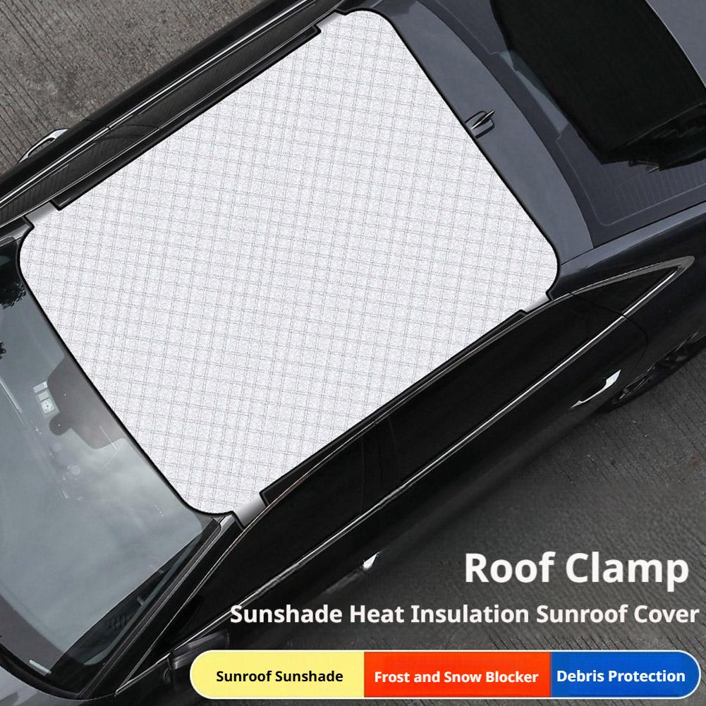Glass Protector Auto - Sunroof Güneşlikleri Araba Ön Camı Kar