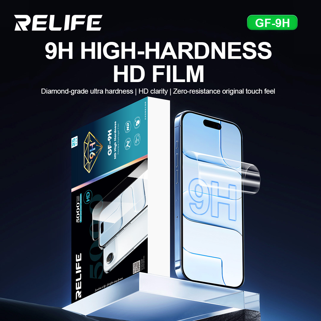 Screen Protector Cutter - RELIFE GF-9H HD Yüksek Sertlikte Hidrojel