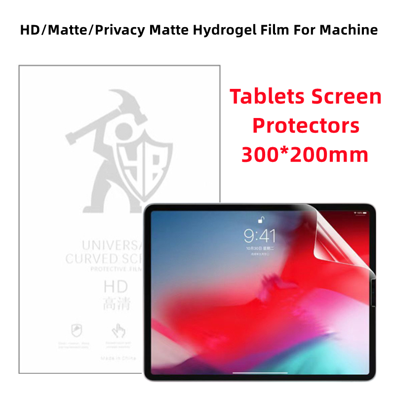 Flexible Tpu Film - 10 adet tablet TPU hidrojel levhalar
