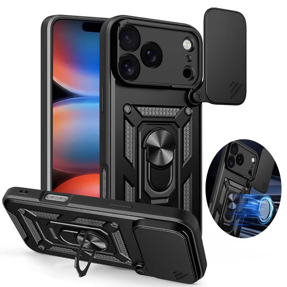 Camera Lens Protector - Darbeye Dayanıklı Zırh Kılıfı iPhone 17