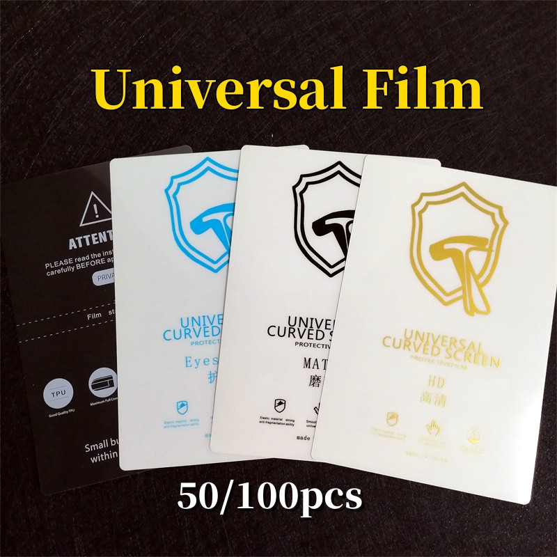 Flexible Tpu Film - 50 adet Esnek TPU Hidrojel Film