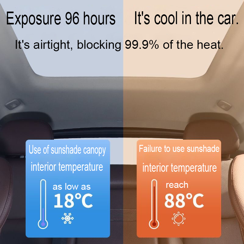 Araba Sunroof Yalıtım Tavan Si - Glass Protector Auto incelemesi ve fiyatı
