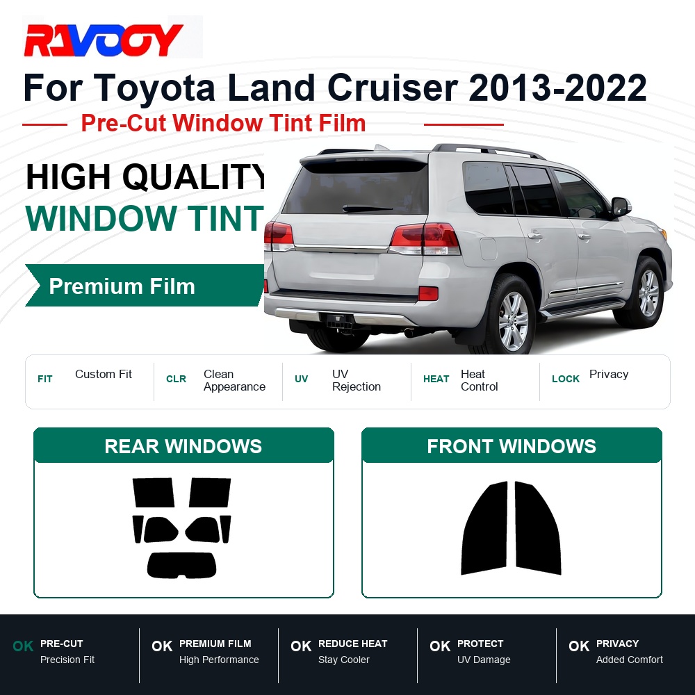 Toyota Land Cruiser 2013-2022  - Privacy Screen Protector incelemesi ve fiyatı