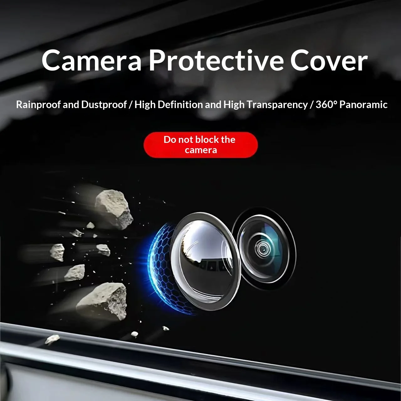 Araba kamera koruyucu kapak le - Glass Protector Auto incelemesi ve fiyatı