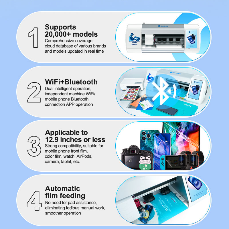 SUNSHINE Y25 Ultra Sınırsız Ke - Screen Protector Cutter incelemesi ve fiyatı